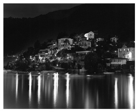 Ascona bei Nacht (Tessin)