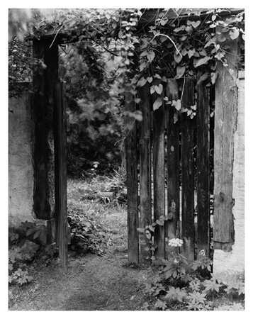 Garden Gate, pottery Morgenitz, Usedom, Germany