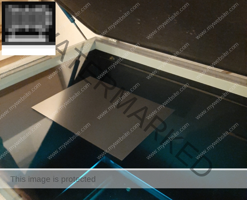 Negativ auf Solarplatte mit einem Vakuum-Belichter (Kopierer) belichten Das Negativ muss unbedingt plan auf der Solarplatte aufliegen