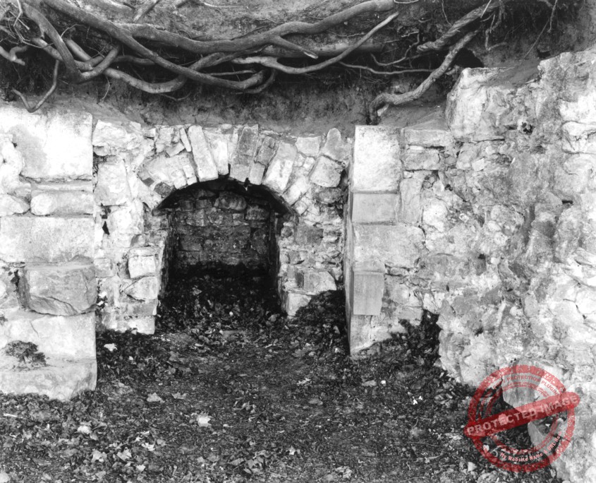 Mauer mit Vorratsraum, Sparrenburg Bielefeld,